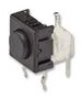 TACTILE SWITCH, SPST, 0.05A, 24VDC, TH 3FTH9RAS