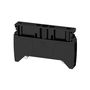 End bracket, WEMID GF 30, black, Rail: TS 35, when screwed in Weidmuller 2475310000 04050118487114