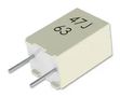 CAP, 1000PF, 100V, 10%, PET, RADIAL R82EC1100CK50K