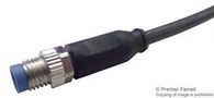 SENSOR CORD, 3P, M8 RCPT-PLUG, 1.5M 3-2273124-4