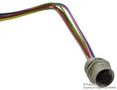 SENSOR CONNECTOR, M12, RCPT, 8POS, PANEL 5-2271137-2