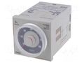 Timer; 0,05÷12min; DPDT; 250VAC/5A; Usup: 24VAC; 24VDC; H3CR-H; IP40 OMRON H3CR-H8LM24ACDC