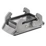 Housing (industry plug-in connectors), Bulkhead housing, Side-locking clamp on lower side, Side-locking clamp replaceable, Size: 4, IP65 (in plugged c Weidmuller 2488580000 04050118541519