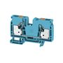 Feed-through terminal block, PUSH IN, 10 mm², 1000 V, 57 A, Number of connections: 2 Weidmuller 2490370000 04050118500806