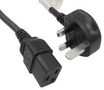 POWER CORD, UK PLUG-IEC 60320 C19, 2M GW-151640