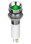 LED IND, 8MM RECE, CHROME, 24V TRI,IP67 Q8R1CZZRYG24E