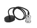 LED line Suspended luminaire 1xE27 aluminum chrome 249846 5901583249846