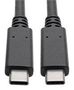 USB CABLE, 3.1 TYPE C-TYPE C PLUG, 0.9M U420-003-G2-5A