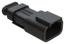 AUTOMOTIVE HOUSING, RCPT, 3POS, 7.5A ATM04-3P-SR01BK