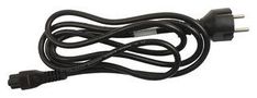 POWER CORD, EUROPEAN CEE 7/7 PLUG, 1.8M, 2.5A, BLACK VC-1034-21-180.