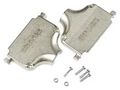 D-SUB BACK SHELL, 180DEG, DC, ZINC 5745174-3