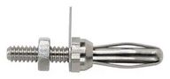 BANANA PLUG, 15A, STUD & SOLDER LUG 3263