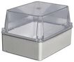 JUNCTION BOX, IP65, PLASTIC, GREY/CLEAR 1SL0884A00