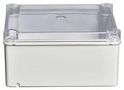 JUNCTION BOX, IP55, PLASTIC, GREY/CLEAR 1SL0874A00