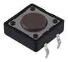 TACTILE SWITCH, SPST-NO, 0.05A, 12V, THD MC32872