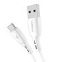 USB to USB-C cable VFAN Racing X05, 3A, 3m (white), Vipfan X05TC-3m-white