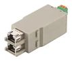 ENET MODULE, DIN RAIL, RJ45, US4, 4PORT 09801130400
