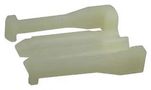 TPA RETAINER, NYLON, 2POS, NATURAL 105325-2002