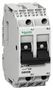 CIRCUIT BREAKER, 2 POLE, DIN RAIL/PANEL GB2DB07