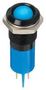 LED INDICATOR, PANEL, 14MM, BLUE, 24VDC Q14P1BXXSB24E