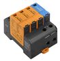 Surge voltage arrester, Low voltage, Surge protection, TN-C-S, TN-S, TT, IT with N, IT without N VPU AC II 3+1 300/50 2591080000 4050118599855