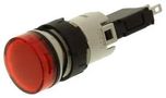 PILOT LIGHT, 16MM, RED, 24V XB6AV4BB