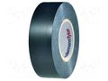 Tape: electrical insulating; W: 19mm; L: 20m; Thk: 0.15mm; black HELLERMANNTYTON HTAPE-FLX-19BK