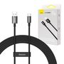 Baseus Superior Series Cable USB to USB-C, 65W, PD, 2m (black), Baseus CAYS001001