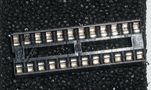 Socket: DIP; PIN: 24; 15.24mm; THT; Pitch: 2.54mm IC/24-F