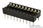 DIP SOCKET, 20POS, 2ROW, 2.54MM, TH 4820-3000-CP