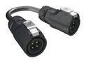 CABLE ASSY, 4P CIR PLUG-PLUG, 3M MRDBM04CBPC00