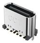 USB CONN, RCPT, 24P6C, SMT/TH, 0.7MM USB4140-GF-0070-C.