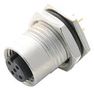 SENSOR CONNECTOR, M12, RCPT, 5POS M12A-05PFFP-SF8001