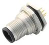 SENSOR CONNECTOR, M12, PLUG, 8POS M12A-08PMMP-SF8001