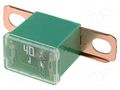 Fuse: fuse; 40A; automotive; JAPVAL; male; 36mm MTA JAPVAL-M48-40A