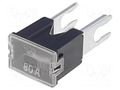 Fuse: fuse; 80A; automotive; JAPVAL; male MTA JAPVAL-M-80A