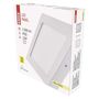 LED panel 170×170, attached, white, 12.5W warm white, EMOS ZM6131