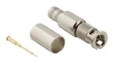 RF COAXIAL, HD BNC PLUG, 75 OHM, CABLE 034-1025-12G