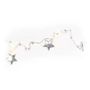 LED Christmas chain silver – stars, 1.9 m, 2x AA, indoor, warm white, timer, EMOS DCGW07 8592920111307