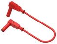 R/A 4MM BANANA PLUG-PLUG, RED, 1.5M 76-024
