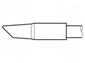 Tip; conical sloped; 3.8mm; longlife; for soldering station JBC TOOLS JBC-C250415