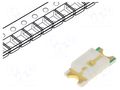 LED; green; SMD; 1206; 600÷1300mcd; 2.8÷3.4VDC; 3.2x1.6x0.68mm OPTOFLASH OF-SMD3216PG