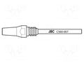 Tip: for desoldering irons; 4.8x2.4mm; Features: longlife JBC TOOLS JBC-C560007