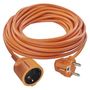 Extension Cord 15 m / 1 sockets / orange / PVC / 1,5 mm2, EMOS P01215R