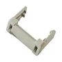 D-SUB STRAIN RELIEF, 9POS, THERMOPLASTIC 09661080001