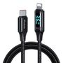 Cable Mcdodo CA-1030 USB-C to Lightning, 36W, 1.2m (black), Mcdodo CA-1030