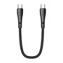 USB-C to USB-C cable Mcdodo CA-7640, PD 60W, 0.2m (black), Mcdodo CA-7640