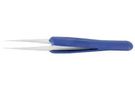 ESD TWEEZER, STRAIGHT/POINTED, 125MM 3.SA.DR