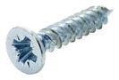 CSK HEAD POZIDRIV WOOD SCREW, STEEL, 6G N6 0.750 KRSTWT Z100
