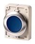 SWITCH ACTUATOR, 30MM ILLUM PB, BLUE M30C-FDL-B